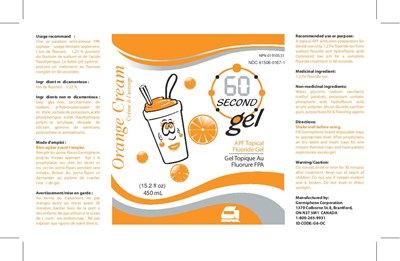 60 Second Gel Orange Cream (60sec Oc 450 Ndc)